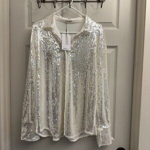 4th and Reckless Zoey Shirt Elsa Hosk